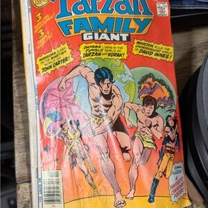 Tarzan Family Giant Comic Book